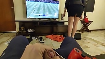 Mature Stepmom Indulges In Anal Play With Her Teen Boyfriend'S Son