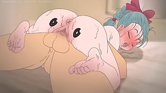 ピップラップがブルマのお尻に近づくアニメヘンタイポルノ
