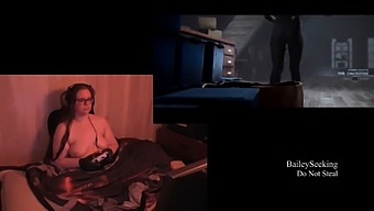 Brunette Bbw Enjoys Game And Nudity In Quarry