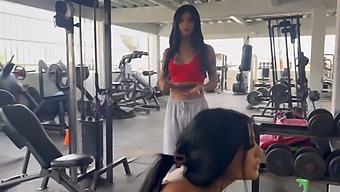 My Trainer, May Hernandez, Gets Me Squatted Naked.